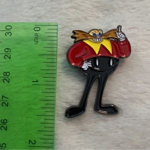 Sonic the hedgehog Dr. robotnik lapel pin